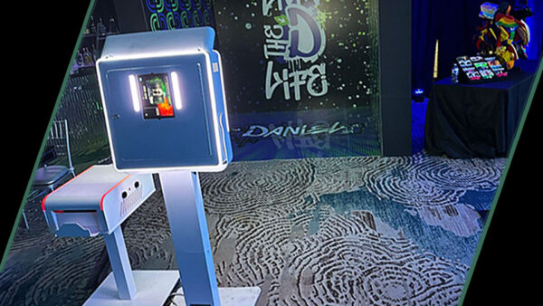 White Box Photo Booth Rental branded enclosure1