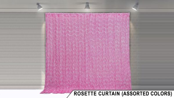 rosette backdrop display
