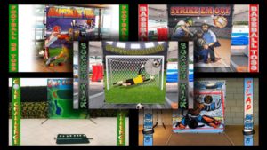 soccer futbol kicking game in naples florida