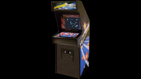 asteroids arcade machine
