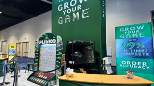 Custom branded Giant Plinko Game, Naples, Florida