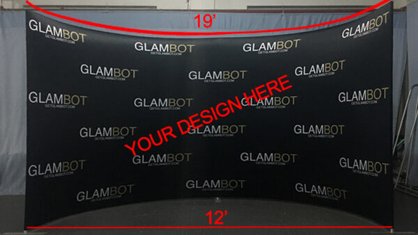 Custom 12 Wide curved backdrop