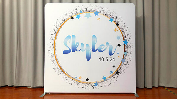 Custom client backdrop