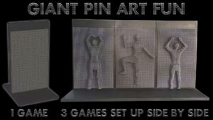 giant pin art game for rent in naples florida