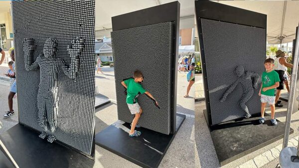 Giant Pin Art Game Rental Florida City of Delray