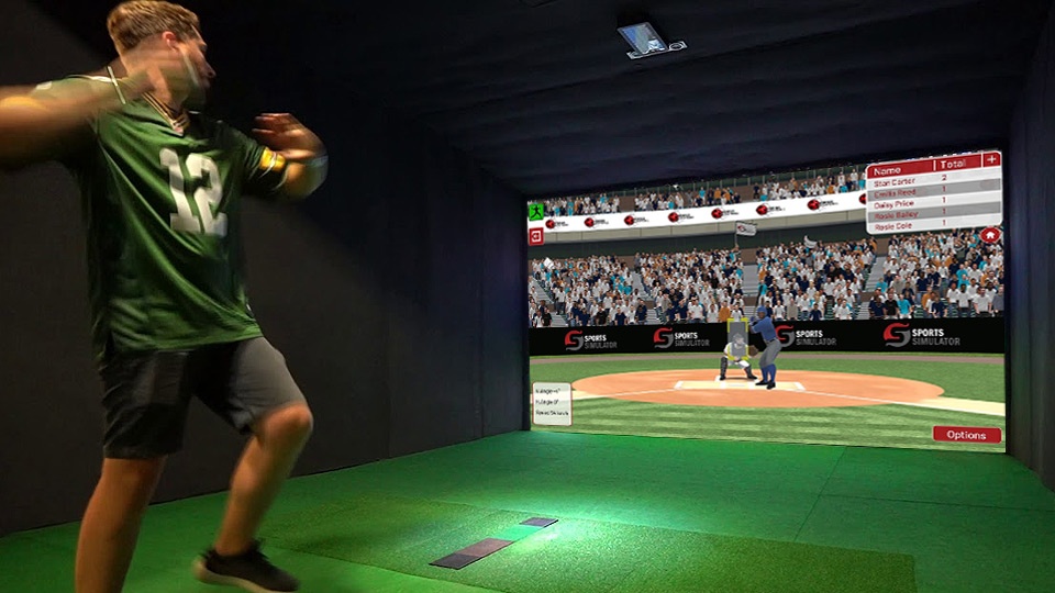Multi-Sport-Simulator-Rental-Baseball-Florida Sport Simulator Baseball for rent in Naples Florida