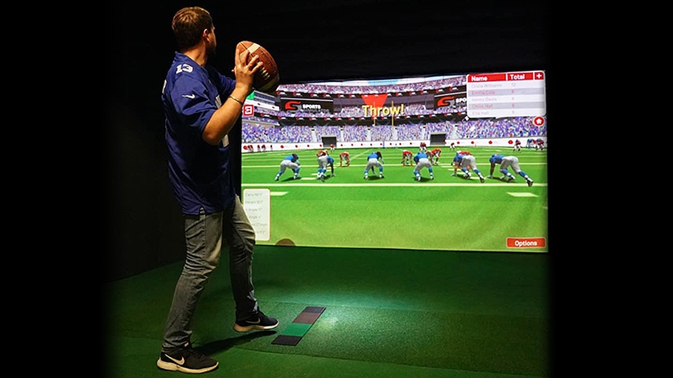 Multi-Sport-Simulator-Rental-Football-Florida-2 Sport Simulator Football for rent in Naples Florida