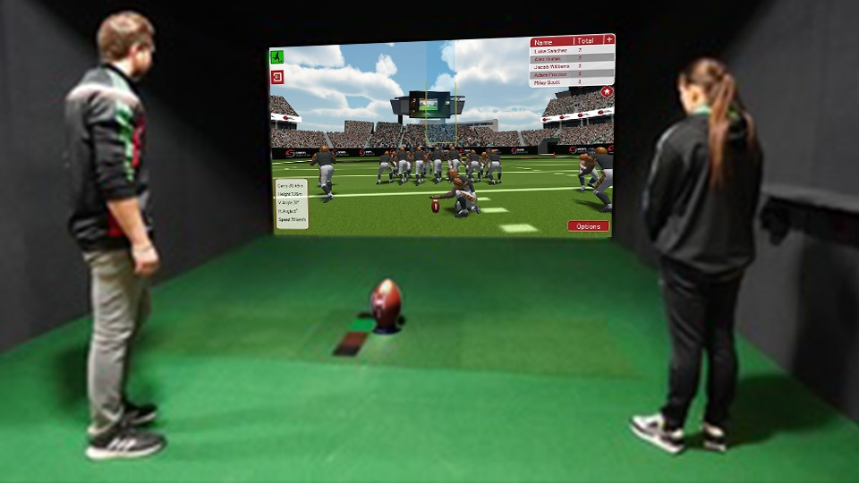 Multi-Sport-Simulator-Rental-Football-Florida Sport Simulator Football for rent in Naples Florida