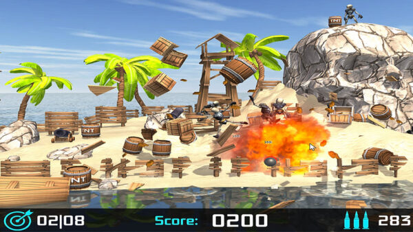 Multi Sport Simulator Rental Shooting 3