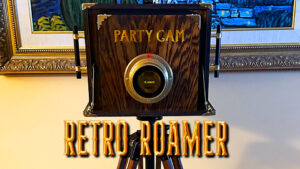 Retro Roaming Photo Booth Party Rental in Naples Florida-button