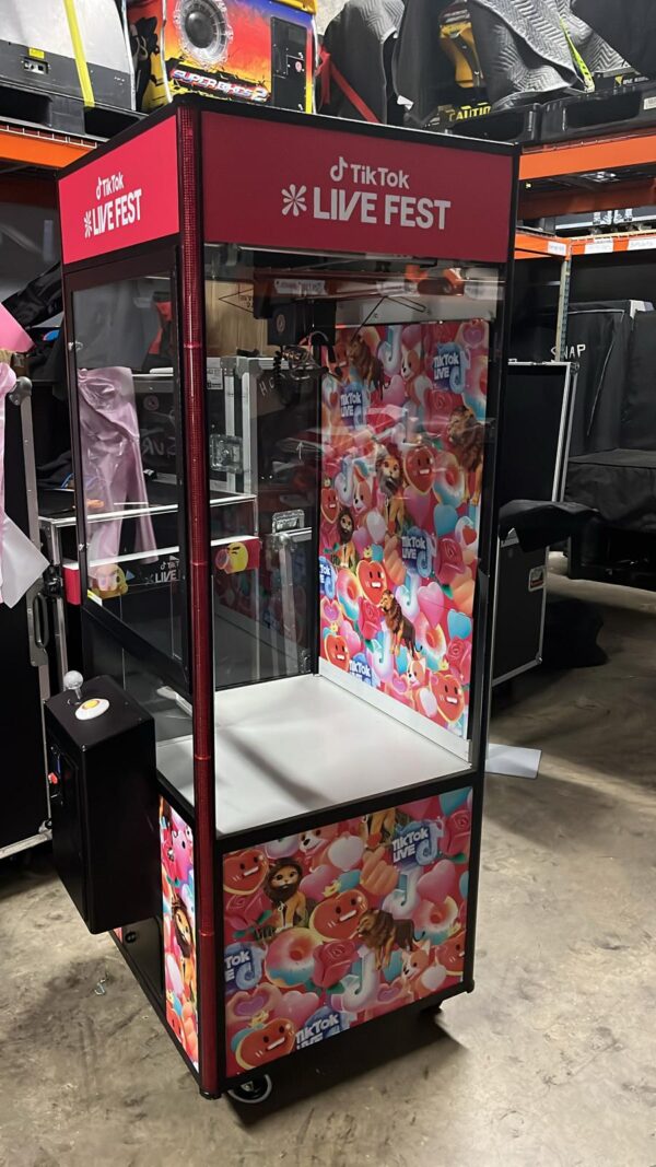 claw machine wrapped tiktok