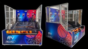 custom basketball game with branded wrap in Naples, Florida