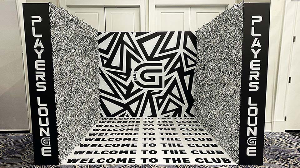 Black & White themed custom photo box enclosure in naples florida