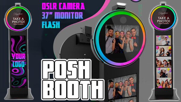 Posh Photo Booths Button